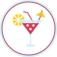 Cocktail-Vektor-Icon-Design vektor
