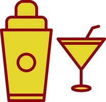 Cocktail-Shaker-Vektor-Icon-Design vektor