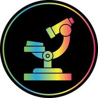Mikroskop-Vektor-Icon-Design vektor