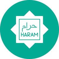 Haram-Vektor-Icon-Design vektor