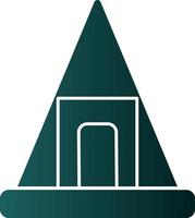 nubiska pyramider vektor ikon design