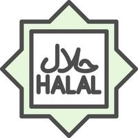 Halal-Vektor-Icon-Design vektor