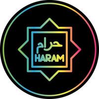 Haram-Vektor-Icon-Design vektor