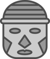 olmec vektor ikon design