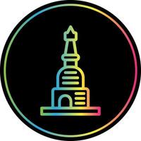 Stupa-Vektor-Icon-Design vektor