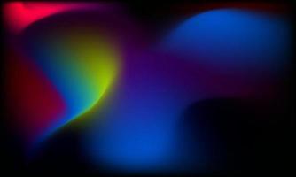 abstrakt mörk suddig bakgrund med färgrik gradienter vektor