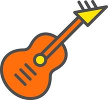 Gitarrenvektorsymbol vektor