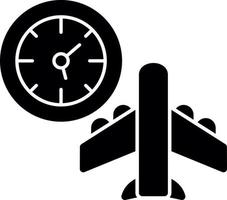 Jetlag-Vektor-Icon-Design vektor