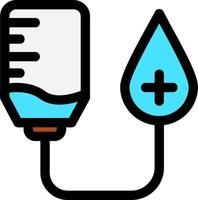 blod donation vektor ikon design