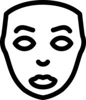 Vektor-Icon-Design für plastische Gesichtschirurgie vektor