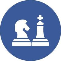 Schach-Vektor-Symbol vektor