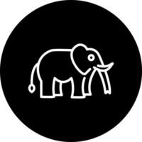 Elefant-Vektor-Symbol vektor