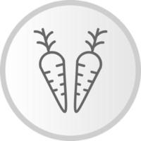 Karotten-Vektor-Symbol vektor