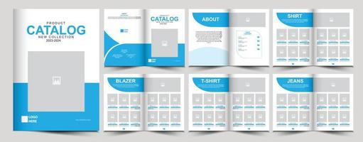 vektor katalog eller katalog eller produkt katalog mall
