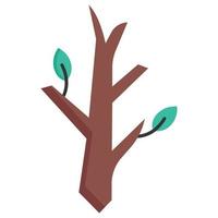 träd som kan lätt ändra eller redigera vektor