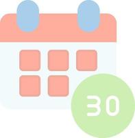 Zeitplan Tag Vektor Icon Design