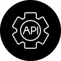 API-Vektor-Symbol vektor