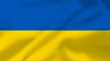 ukrainische nationalflagge vektor