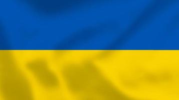 ukrainische nationalflagge vektor