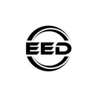 Eed-Brief-Logo-Design in Abbildung. Vektorlogo, Kalligrafie-Designs für Logo, Poster, Einladung usw. vektor