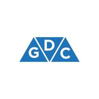 dgc kreditera reparera bokföring logotyp design på vit bakgrund. dgc kreativ initialer tillväxt Graf brev logotyp begrepp. dgc företag finansiera logotyp design. vektor