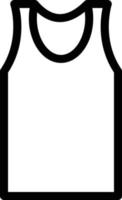 Singlet-Vektorillustration auf einem Hintergrund. Premium-Qualitätssymbole. Vektorsymbole für Konzept und Grafikdesign. vektor