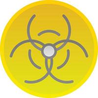Biohazard-Vektor-Icon-Design vektor