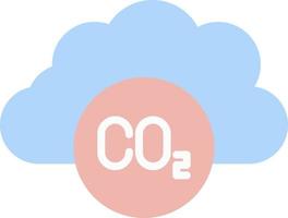 koldioxid vektor ikon design