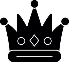 drottning krona vektor ikon design