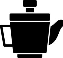 Teekanne-Vektor-Icon-Design vektor