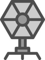 Kamerareflektor flaches Symbol vektor