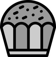 Cupcake-Vektor-Icon-Design vektor