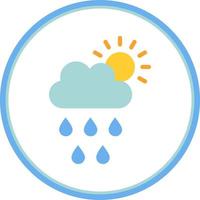 gutes Wetter-Vektor-Icon-Design vektor