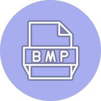 bmp-Dateiformat-Symbol vektor