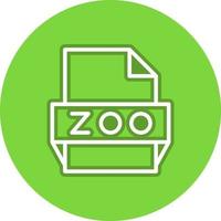 Symbol für das Zoo-Dateiformat vektor