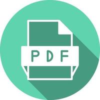 pdf-Dateiformat-Symbol vektor