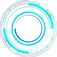 tech cirkel dekorativ vektor design element