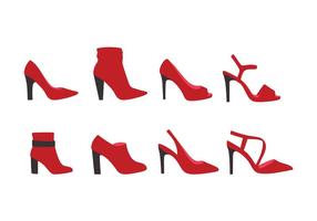 High Heels Vector Sammlung