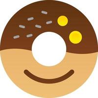 Donut-Vektor-Icon-Design vektor