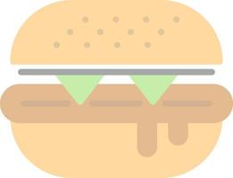 Burger-Vektor-Icon-Design vektor