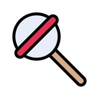 lollipop-vektorillustration auf einem hintergrund. hochwertige symbole. vektorikonen für konzept und grafikdesign. vektor