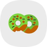 Donuts-Vektor-Icon-Design vektor