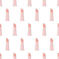 sömlös mönster med rosa läppstift. vektor illustration