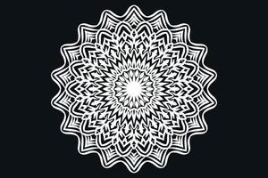 Luxus-Mandala-Design-Hintergrund kostenlos vektor