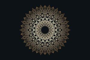 elegant etnisk styled mandal islamic bakgrund fri vektor