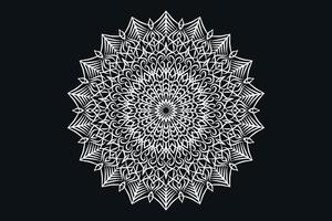 Luxus-Mandala-Design-Hintergrund kostenlos vektor