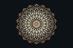 eleganter ethnischer Mandala islamischer Hintergrund kostenlos vektor