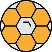 Fußball-Vektor-Icon-Design vektor