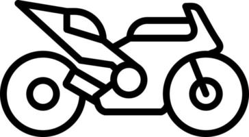 Rennrad-Vektor-Icon-Design vektor