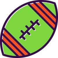 American-Football-Vektor-Icon-Design vektor